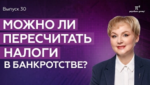 Можно ли пересчитать налоги в банкротстве? Юлия Литовцева